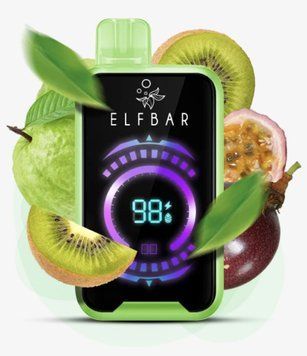 ELF BAR RAYA D2 20 000 Kiwi Passion Fruit Guava (Киви Маракуйя Гуава) 1242 фото