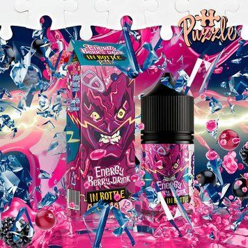 Набір In Bottle Puzzle Energy Berry Drink (Ягідний енергетик) 30 мл 50 мг 3198 фото