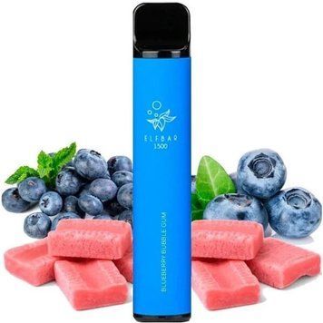 ELF BAR 1500 Blueberry Bubble Gum (Монаха Жвачка) 911 фото