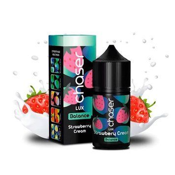 Жидкость Chaser Lux 30 мл 50 мг со вкусом Кремовой Клубники (Strawberry Cream) 262 фото