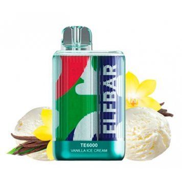 Elf Bar TE6000 Vanilla Ice Cream(ванильное морзиво) 42 фото