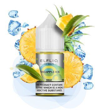 ELFLIQ Pineapple Ice (Ананас лід) 30 мл 50 мг 1492 фото