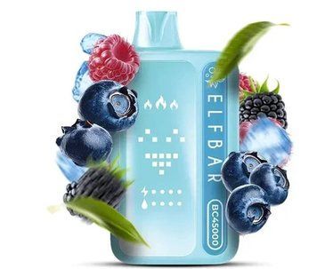 Elf Bar BC 45000 Blue Razz Ice (Голубая малина Лед) 3232 фото