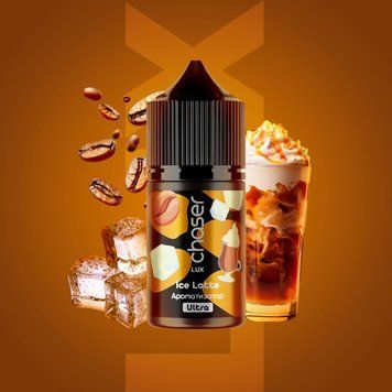 Набір чейзер Lux 30 мл 50 мг зі смаком Ice Latte (Айс Лате) 2528 фото