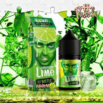 Набір In Bottle Puzzle Lime Lemonade (Лайм Лимонад) 30 мл 50 мг 3204 фото