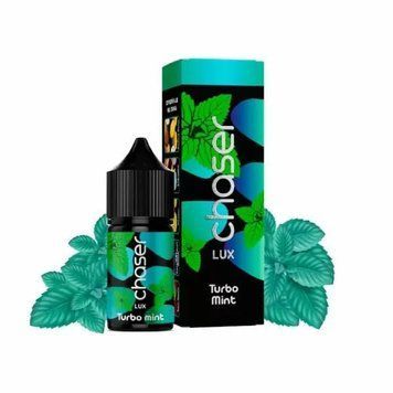 Жидкость Chaser Lux 11 мл 50 мг со вкусом Турбо Мяты (Turbo Mint) 222 фото