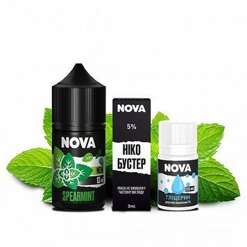 Набор Nova 30мл 65мг со вкусом Spearmint (Мята) 819 фото
