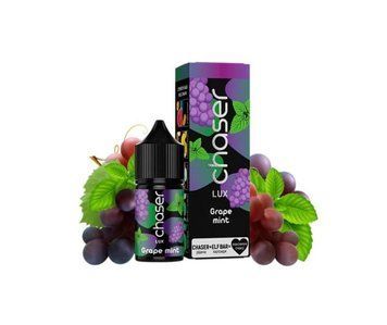 Жидкость Chaser Lux 30 мл 65 мг со вкусом Винограда и Мяты (Grape Mint) 273 фото