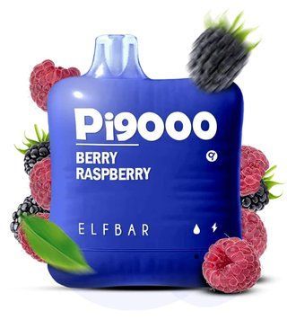Elf Bar Pi9000 Berry Raspberry (Ягода Малина) 48 фото