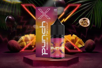 Набір Punch X Space Flavour (Манго Маракуйя Лічі) 30 мл 50 мг 2988 фото
