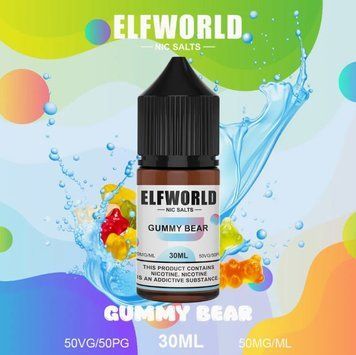 Elf World 30 мл 50 мг Gummy Bear (Мишки Гамми) 1980 фото