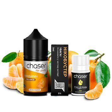 Набор Chaser For Pods Mandarin (Мандарин) 30мл 65мг 772 фото