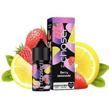 Жидкость Chaser Lux 11 мл 65 мг со вкусом Ягодного Лимонада (Berry Lemonade) 227 фото