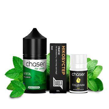 Набір Chaser For Pods Mint (М'ята) 30мл 65мг 773 фото