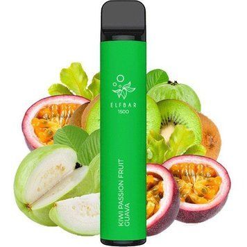 ELF BAR 1500 Kiwi Passion Fruit Guava (Киви маракуйя гуава) 920 фото