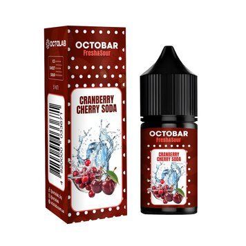Набір Octobar Fresh & Sour Cranberry Cherry Soda (Журавлина Вишня Сода) 10мл 50мг 2712 фото