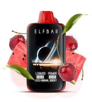 Elf Bar Moon Night 40000 Cherry Watermelon (Вишня Кавун) 2079 фото
