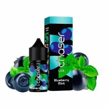 Жидкость Chaser Lux 11 мл 65 мг со вкусом Черники и Мяты (Blueberry Mint) 228 фото
