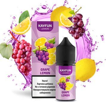 Набір Flavorlab Kayfun Lemon Grape Lemon (Виноград Лимон) 30 мл 50 мг 2974 фото