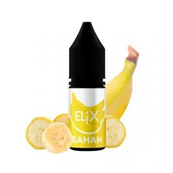 Жидкость Elix 10 мл 50 мг со вкусом Банан (Banana) 683 фото