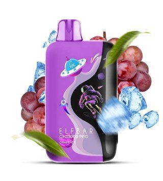 Elf Bar GH 33000 Pro Grape Ice (Виноград Лед) 2219 фото