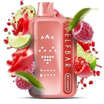 Elf Bar BC 45000 Pomegranate Raspberry Lime (Гранат Малина Лайм) 3240 фото