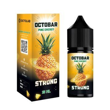 Набір Octobar Strong Pine Energy (Енергетик Ананас) 30мл 50мг 2758 фото