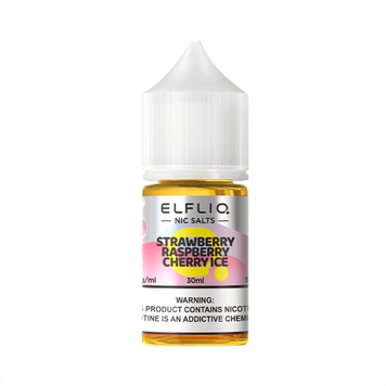 ELFLIQ Strawberry Raspberry Cherry Ice (Полуниця Малина Вишня Лід) 30 мл 50 мг 1131 фото