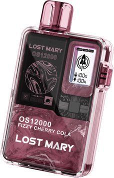 Lost Mary OS12000 Fizzy Cherry Cola (Игристая Вишневая Круга) 1691 фото