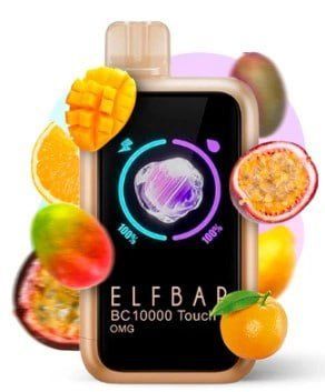 Elf Bar BC10000 Touch OMG Passion Fruit Orange Mango Guava (Маракуйя Апельсин Манго Гуава) 1925 фото