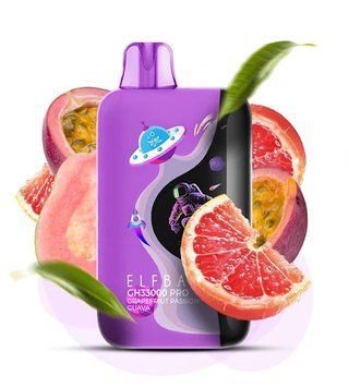 Elf Bar GH 33000 Pro Grapefruit Passion Guava (Грейпфрут Маракуйя Гуава) 2220 фото