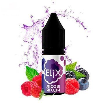 Жидкость Elix 10мл 50мг со вкусом Лесные ягоды айс (Forest Berries ice) 1790 фото
