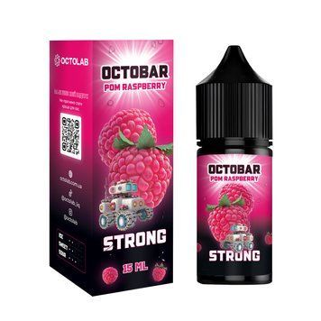 Набір Octobar Strong Pom Raspberry (Малиновий Ром) 30мл 50мг 2759 фото