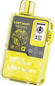 Lost Mary OS12000 Fizzy Lemon Lime (Игристый Лимон Лайм) 1692 фото
