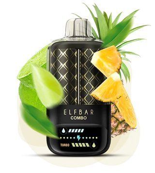 Elf bar Combo 25000 Lime & Pineapple (Лайм & Ананас) 1502 фото