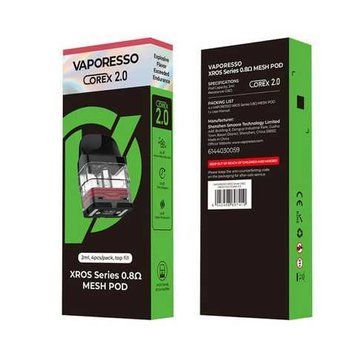 Картридж Vaporesso Xros Corex 2.0 (0.8 Ом) 3 мл 1666 фото
