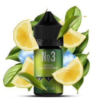 Рідина Elix Crystal 30мл 50мг зі смаком Basil Lemonade (Базилік Лимонад) 2418 фото
