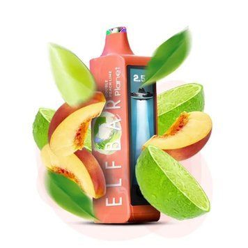 Elf bar Planet 25000 Double Peach Lime (Двойной Персик Лайм) 1589 фото