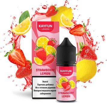 Набір Flavorlab Kayfun Lemon Strawberry Lemon (Полуниця Лимон) 30 мл 50 мг 2978 фото
