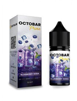 Набір Octobar Prime Blueberry Soda (Чорниця Сода) 30мл 50мг 2762 фото