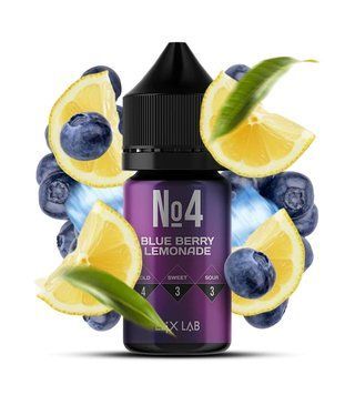 Рідина Elix Crystal 30мл 50мг зі смаком Blueberry Lemonade (Чорниця Лимонад) 2419 фото