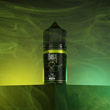 Набір Chaser Black Triple Sour Apple (Кисле яблуко) 30мл 65мг 1103 фото