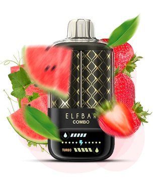 Elf bar Combo 25000 Watermelon & Strawberry (Арбуз & Клубника) 1505 фото