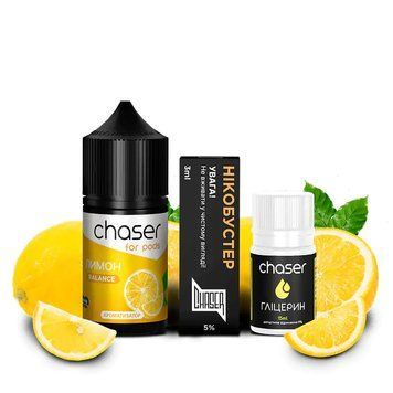 Набор Chaser For Pods Lemon (Лимон) 30мл 50мг 740 фото