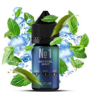 Рідина Elix Crystal 30мл 50мг зі смаком Crystal Mint (М'ята) 2421 фото