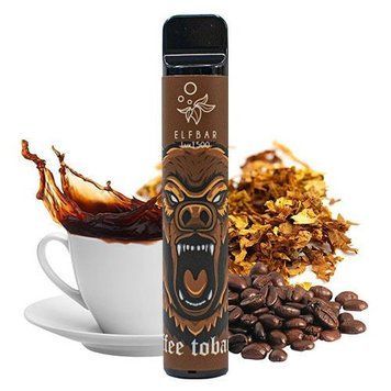 ELF BAR Lux 1500 Coffe Tobacco (Кава Табак) 1881 фото