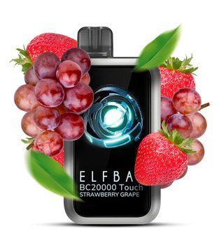 Elf Bar BC20000 Touch Strawberry Grape (Клубника Виноград) 1543 фото