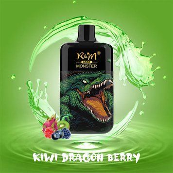RandM Monster 6000 Kiwi Dragon Berry (Киви Дракон Берри) 5090 фото