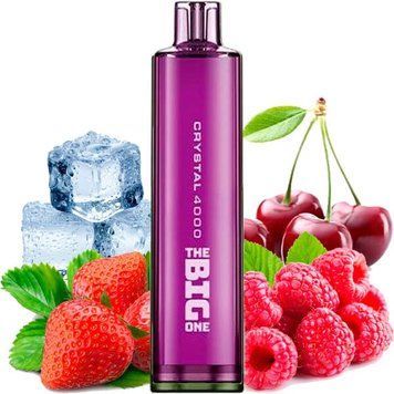 Crystal The Big One 4000 Strawberry Raspberry Cherry Ice (Клубничный малиново-вишневый лед) 1027 фото