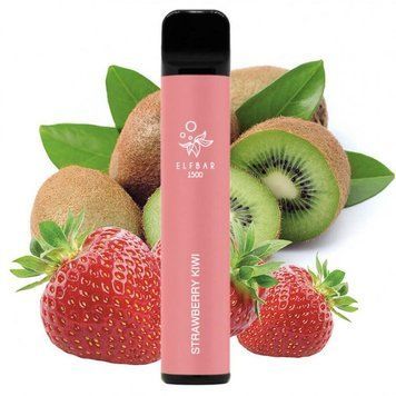 Elf Bar 1500 Strawberry Kiwi (Клубника киви) 929 фото